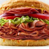 Deluxe Original-Style · Like The Original®, but with more than double the meat. ham | salami | 3 cheeses | olives | ...