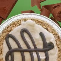 Mini Peanut Butter Fudge Pie · The crust is made with Nutter Butter cookies mixed with graham crackers, a thin layer of hom...