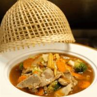 Broccoli Delight · Stir fried broccoli and carrot in our light brown sauce.