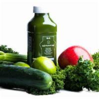 Hulk (14.5 Oz.) · Organic apple, organic celery, organic cucumber, organic kale, organic lemon/lime, organic p...