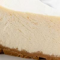 New York Cheesecake · Creamy and smooth. Made in New York.