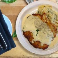 Parmesan Crusted Chicken Breast For 4 · Dinner for 4