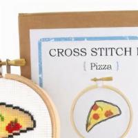 Diy Kit, Pizza Cross Stitch Kit For Beginners · This cute little slice of pizza is perfect for anyone that loves pizza and loves to craft to...