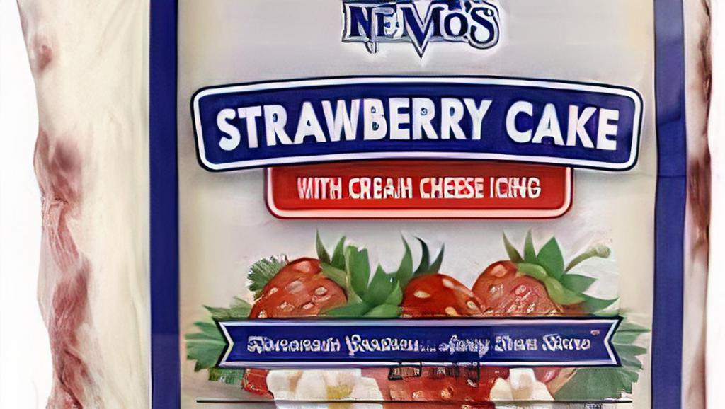 Nemo'S Strawberry Cake · Strawberry Cake with Cheese Icing