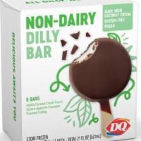Non-Dairy Dilly® Bar (6 Pack)  · Our Non-Dairy ®Bar is gluten free, dairy-free, and plant-based, made with a coconut cream ba...