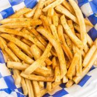 French Fries · Cut potatoes fried and salted to perfection.