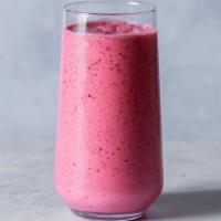 Very Berry · Vegetarian. Blueberry, raspberry, blackberry, greek yogurt, oat milk with a scoop of protein.