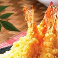 Shrimp Tempura · Deep fried shrimps with spicy mayio