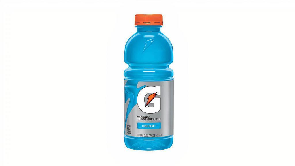 Gatorade Cool Blue · 20 oz. The proven classic. With a legacy over 50 years in the making, it's the most scientifically researched and game-tested way to replace electrolytes lost in sweat.
