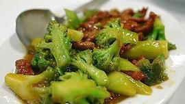 Garlic Paradise · A healthy boost of stir-fried meat with garlic sauce and crushed peppercorns, and fried garl...