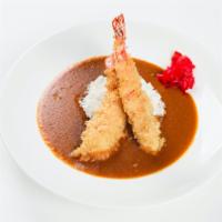 Shrimp Katsu Curry Rice · 2 Tiger Shrimp Katsu with Curry rice