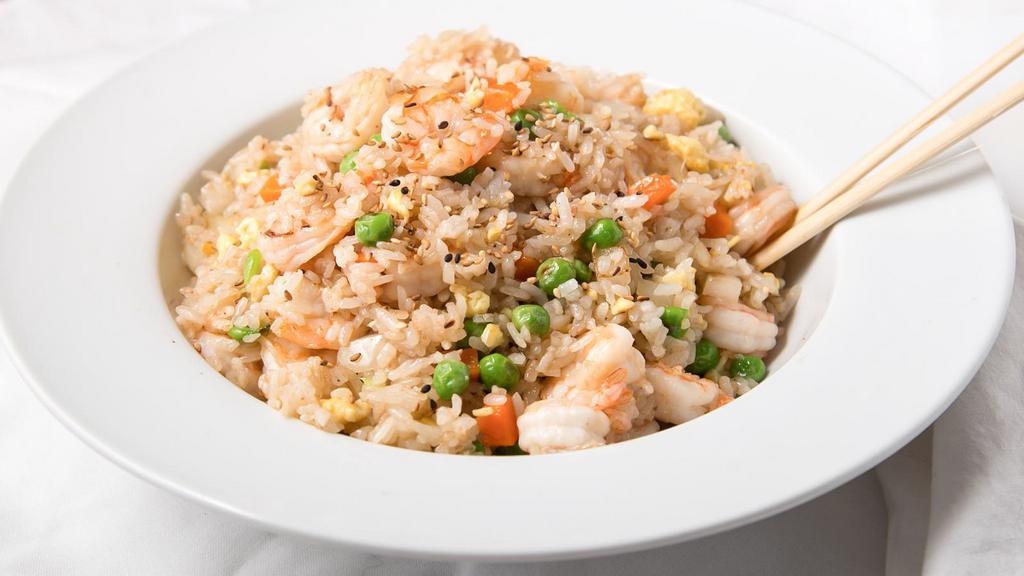 Shrimp Fried Rice · Consuming raw or undercooked meats poultry seafood shellfish or egg may increase your risk of foodborne illness especially if you have certain medical conditions.