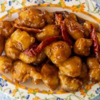 General Tso'S Chicken · With steamed rice.
