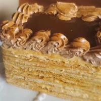 Caramel Cake · For the caramel lovers, delicious 8-layers honey cake with caramel filling.