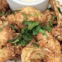 Fried Cauliflower · Florets, lightly fried, and served with tahini.
