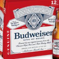 Budweiser | 12-Pack, Bottles · 12 FL OZ