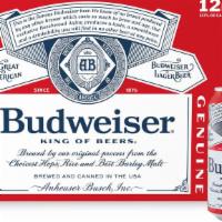 Budweiser  | 12-Pack, Cans · 12 FL OZ