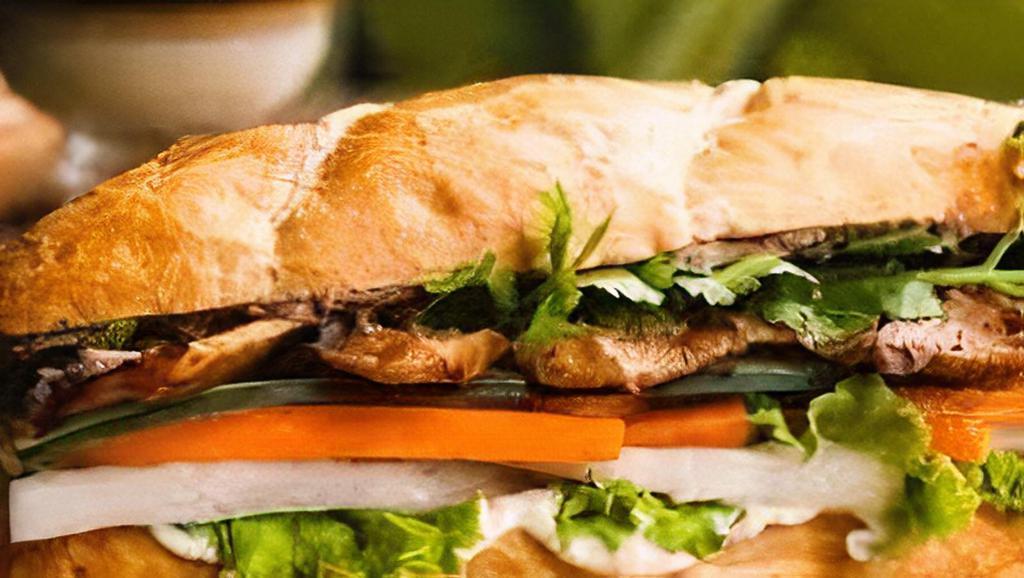 Grill Chicken Sandwich - Bánh Mì Gà Nuong · Grill Chicken Sandwich