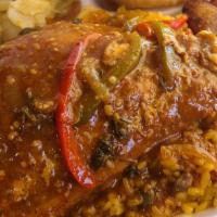 Fry Snapper In Creole Sauce · 