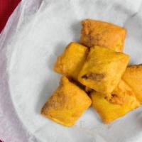 Paneer Pakora · Gluten-free. Fritters made with Indian cheese (paneer) covered in chickpea flour served with...