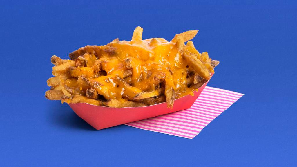 Cheese Fries · French fries topped with melted cheese.