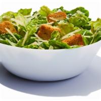 Side Caesar Salad · Romaine lettuce with shredded parmesan cheese, homestyle croutons and creamy Caesar dressing...