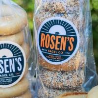 Mixed Bakers Dozen · Pick and choose 13 of your favorite fresh baked Rosen's Bagels!