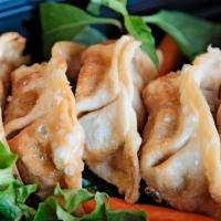 Fried Dumplings (6) · Chicken Dumplings