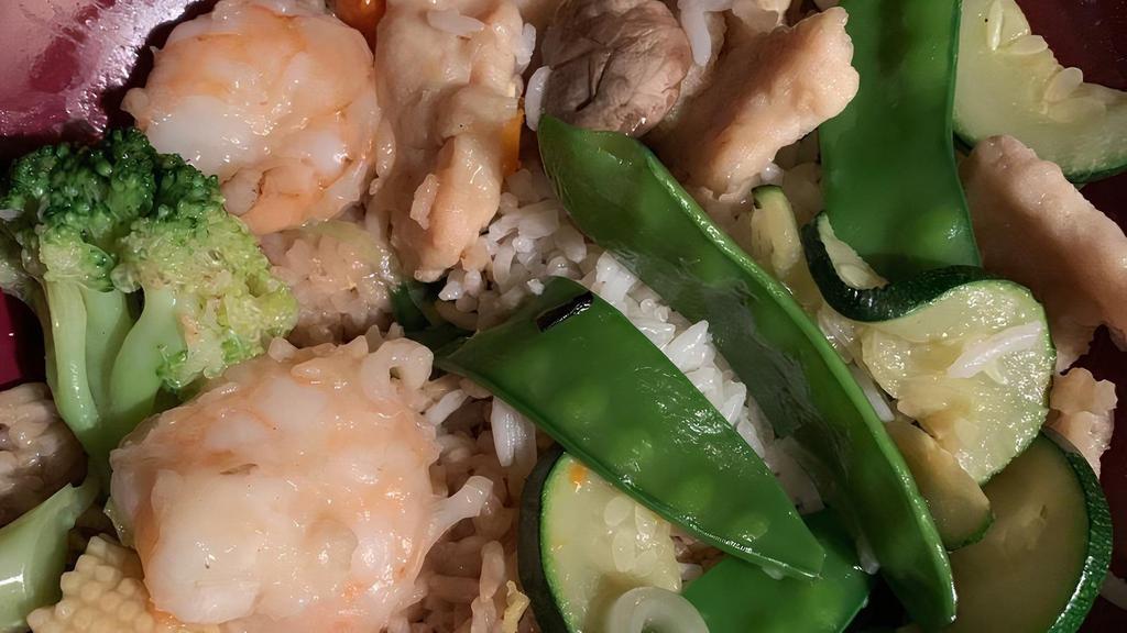 Shrimp With Vegetable Dinner · 