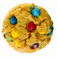 M&M'S Cookies · An all-butter cookie dough with M&M candies,  baked to a golden crisp with a soft, chewy cen...