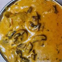 Chicken Mushroom · Chicken and mushrooms cooked in a spicy cream sauce.