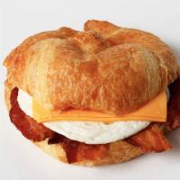 Croissant Bacon Egg & Cheese Sandwhich · 