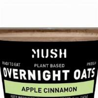 Mush - Apple Cinnamon · Vegan, milk-free, and gluten-free. Not your average bowl of oatmeal, mush cold-soaks their o...