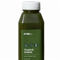 Tropical Greens · This refreshing blend of coconut, pineapple, spinach & apple offers natural electrolytes & n...