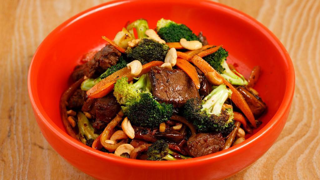 Filet Mignon Wok Out  (Bowl) · Consuming raw or undercooked meats, poultry, seafood, shellfish, or eggs may increase your risk for foodborne illness.