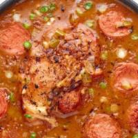 Chicken And Sausage Gumbo · Chicken and sausage.