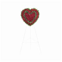 Majestic Heart · Remember a loved one's generous heart with this red arrangement in a classic heart shape, a ...