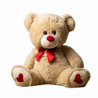 Fluffy Valentine Bear · Soft and cuddy large valentine bear. 16