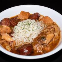 Chicken And Sausage Gumbo · 