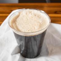 Nitro Coffee · Cream and sugar included but packaged separately.
