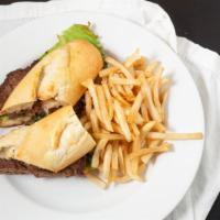 Classic Hamburger · Grilled all beef patty on Brioche Bun