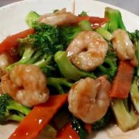 Shrimp W. Broccoli · Gluten-Free.