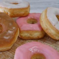 Donut · Daily Fresh Donuts
Original Glazed/Choco/white/Maple/Strawberry