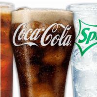 Soft Drinks · 16 oz - Coke, Diet Coke, Fanta Orange, Sprite, Dr Pepper, Lemonade