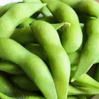 Edamame · Lightly salted steamed soybeans.
*gluten free