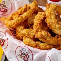Onion Rings · Cut fresh and hand-dipped