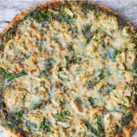 Spinach Alfredo · Baby spinach and artichoke with alfredo sauce.