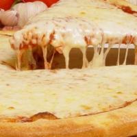 Cheese Pizza Slice · The NYC classic! Made with 100% whole milk mozzarella cheese, proprietary fresh-pack plum to...