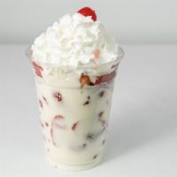 Strawberries With Cream · Strawberries with delicious sweet cream and whip cream