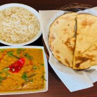 Yellow Daal · Lentils cooked with Indian spices